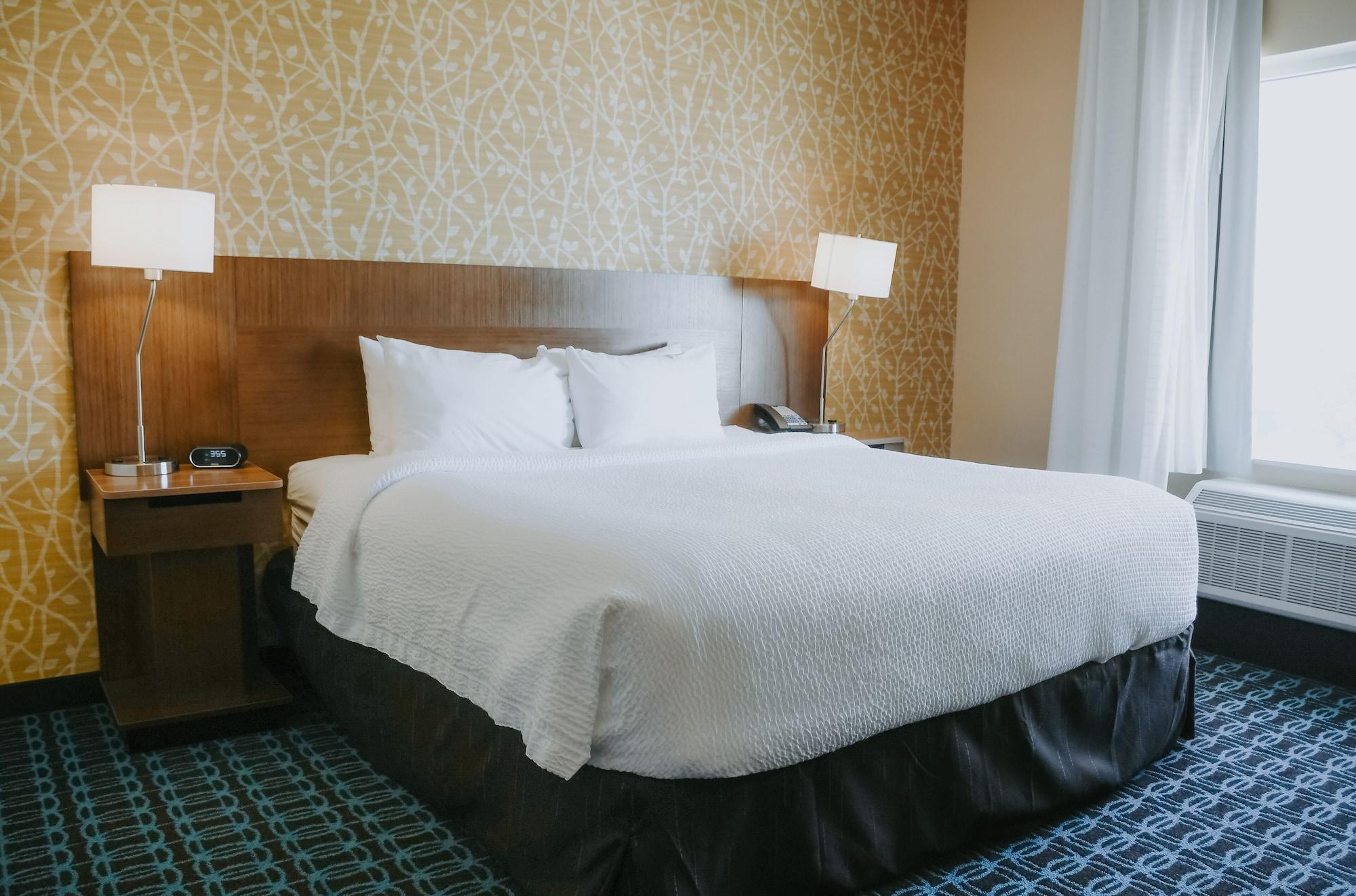 Fairfield Inn & Suites By Marriott Lincoln Airport Bagian luar foto