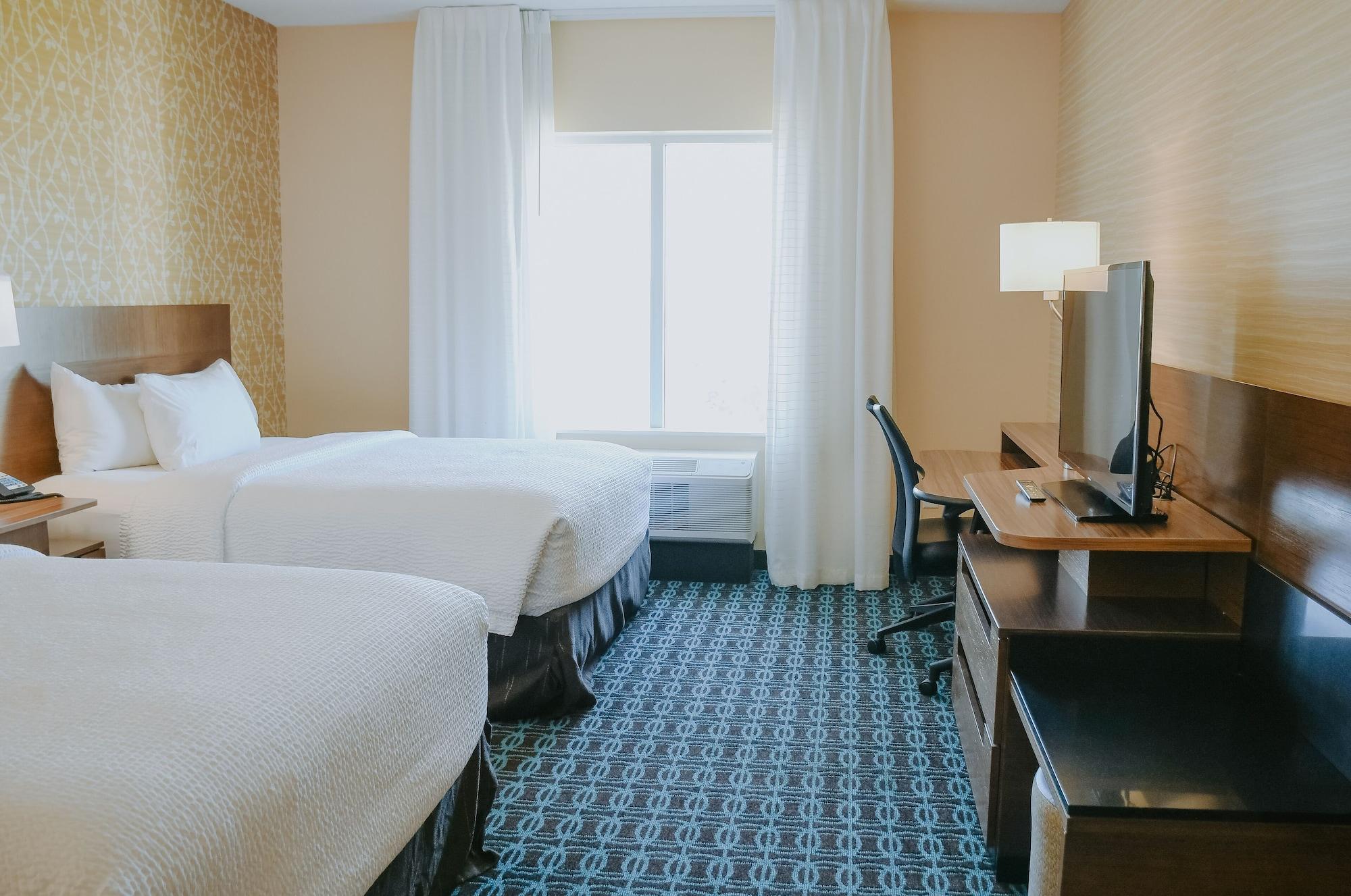 Fairfield Inn & Suites By Marriott Lincoln Airport Bagian luar foto