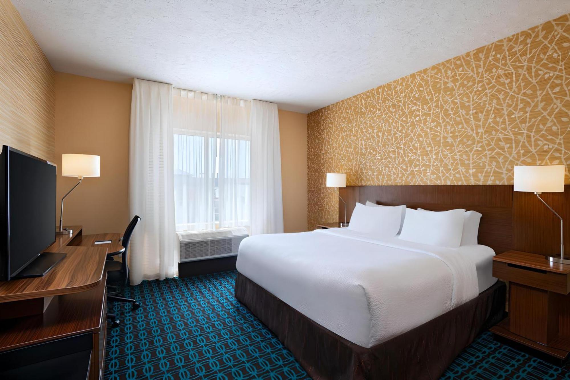 Fairfield Inn & Suites By Marriott Lincoln Airport Bagian luar foto